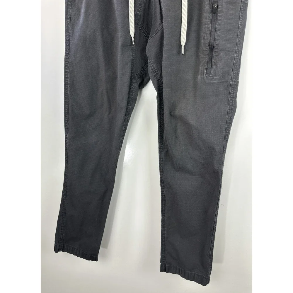 Vuori Ripstop Climber Pants Mens Medium Charcoal Grey Stretch Outdoor Trousers - Picture 5 of 13